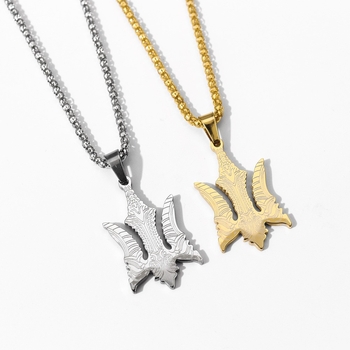 Νέο σε πωλήσεις κολιέ Falcon Biomechanical Trident, μενταγιόν Giger Falcon, μενταγιόν Pirate