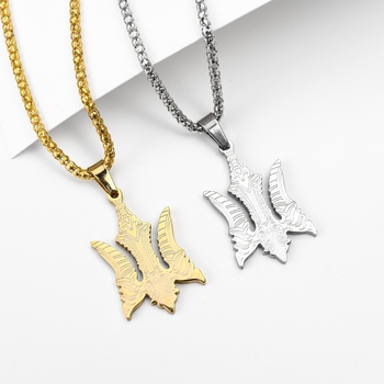 Νέο σε πωλήσεις κολιέ Falcon Biomechanical Trident, μενταγιόν Giger Falcon, μενταγιόν Pirate