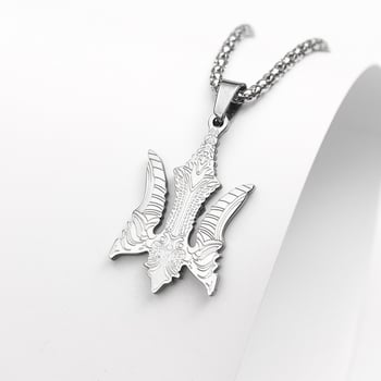 Νέο σε πωλήσεις κολιέ Falcon Biomechanical Trident, μενταγιόν Giger Falcon, μενταγιόν Pirate