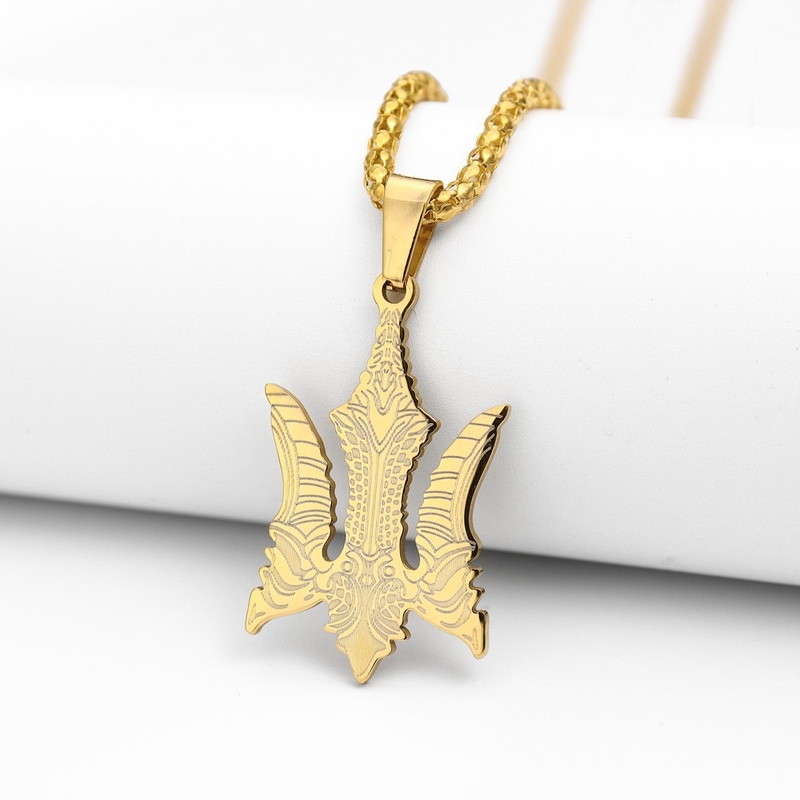 Νέο σε πωλήσεις κολιέ Falcon Biomechanical Trident, μενταγιόν Giger Falcon, μενταγιόν Pirate