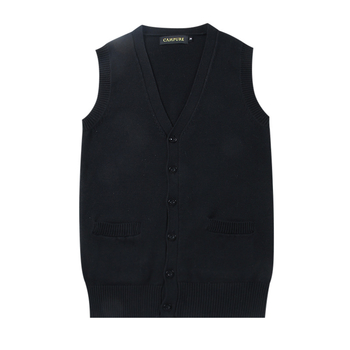 Χονδρική πώληση ιαπωνικών πουλόβερ JK, βαμβακερά ανοιξιάτικα και φθινοπωρινά αμάνικα ζακέτες με V-λαιμόκοψη