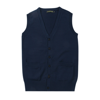 Χονδρική πώληση ιαπωνικών πουλόβερ JK, βαμβακερά ανοιξιάτικα και φθινοπωρινά αμάνικα ζακέτες με V-λαιμόκοψη