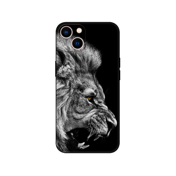 Калъф за телефон с лъвска каишка за iPhone 16, 15, 14, 13, 12, Pro, Max и Mini.