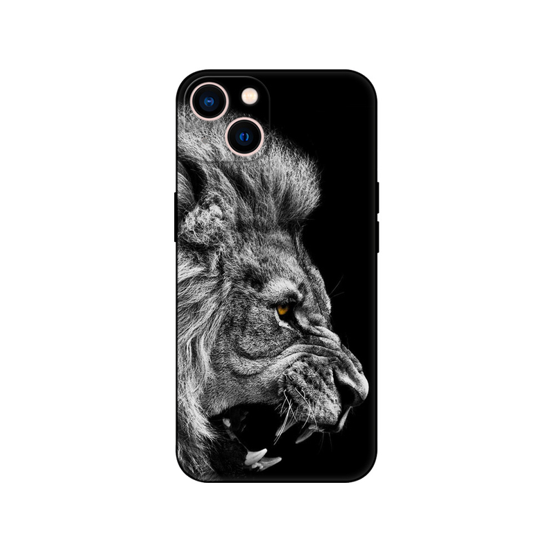 Калъф за телефон с лъвска каишка за iPhone 16, 15, 14, 13, 12, Pro, Max и Mini.