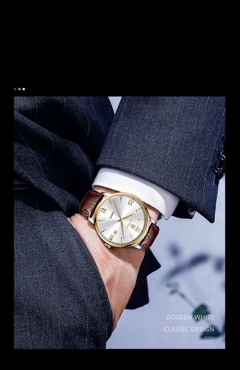 Ceas bărbătesc ultrasubțire de la un brand elvețian, ceas cu cuarț rezistent la apă și luminos, un articol căutat în transmisiunile live Douyin și pentru export, disponibil și pentru dropshipping.