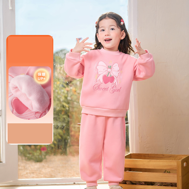 Noutăți de iarnă 2025 pentru fete, costum elegant din fleece, costum gros și călduros de iarnă