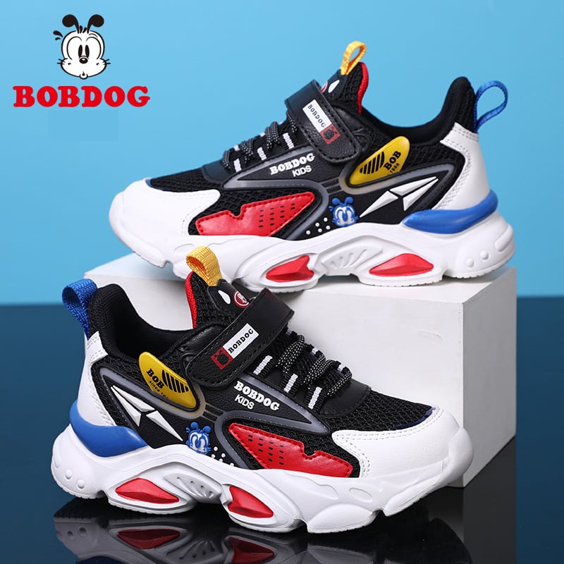 Babudou zēnu kedas, 2025. gada rudens, jaunums, viegli, elpojoši sieta apavi ar ādas virsmu, ūdensnecaurlaidīgi bērnu apavi vidējiem un lieliem bērniem