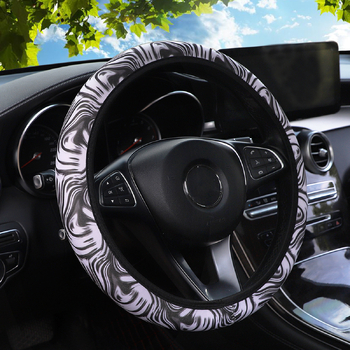 Κάλυμμα τιμονιού με φλοράλ τύπωμα από SBR, αντιολισθητικά λάστιχα