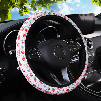 Κάλυμμα τιμονιού με φλοράλ τύπωμα από SBR, αντιολισθητικά λάστιχα