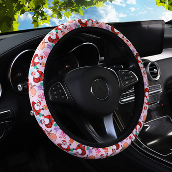 Κάλυμμα τιμονιού με φλοράλ τύπωμα από SBR, αντιολισθητικά λάστιχα