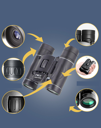 Didmeninė prekyba tarptautiniais žiūronais „Crescent 300x25/8X21“, didelio didinimo, didelės raiškos, nešiojami lauko žiūronai