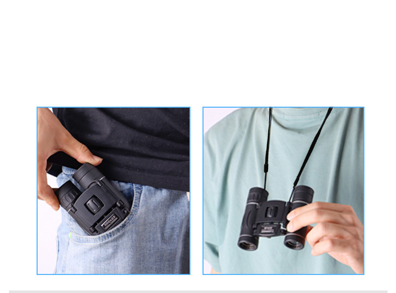 Didmeninė prekyba tarptautiniais žiūronais „Crescent 300x25/8X21“, didelio didinimo, didelės raiškos, nešiojami lauko žiūronai