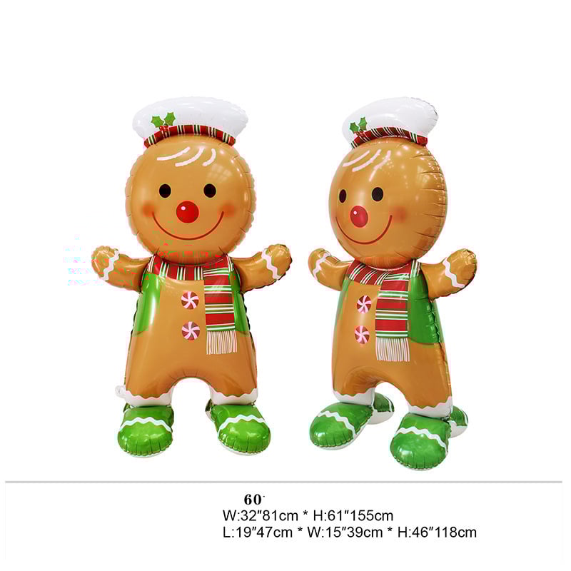 Ziemassvētku tematikas sniegavīra baloni, krāsaini baloni Ziemassvētku eglītei, baloni svētku ballīšu dekorēšanai