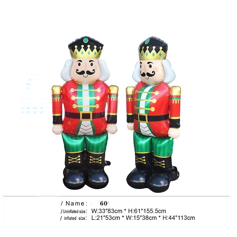 Ziemassvētku tematikas sniegavīra baloni, krāsaini baloni Ziemassvētku eglītei, baloni svētku ballīšu dekorēšanai