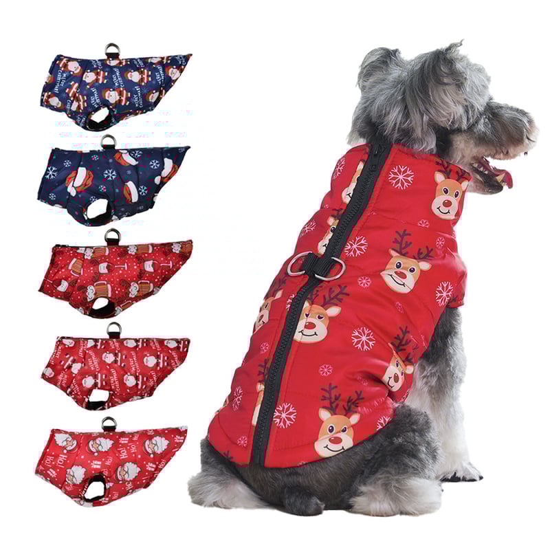 Karácsonyi ruhák háziállatoknak a világ minden tájáról, karácsonyi jelmezek kutyáknak hópelyhekkel és rénszarvasokkal, meleg téli mellények kölyökkutyáknak