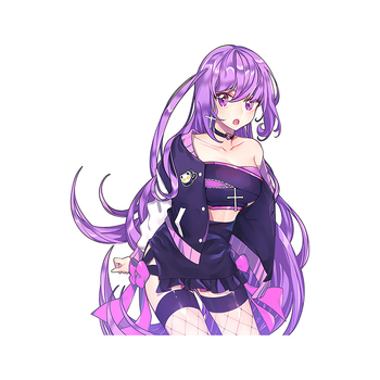 Honkai Impact 3. raudtee anime tegelane Elsa Randalli piiriülene autokleebis anime kaunistus