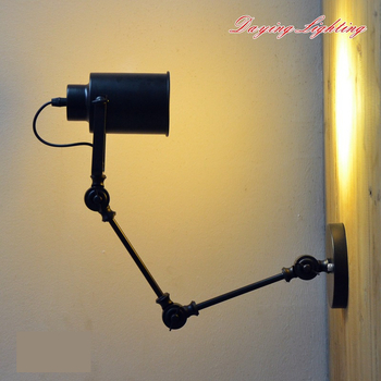 Sepistatud rauast seinalamp LOFT retro-industriaalses stiilis valgustab söögituba, magamistuba, tagaseina, esikut, rõdu ja kohvikut.