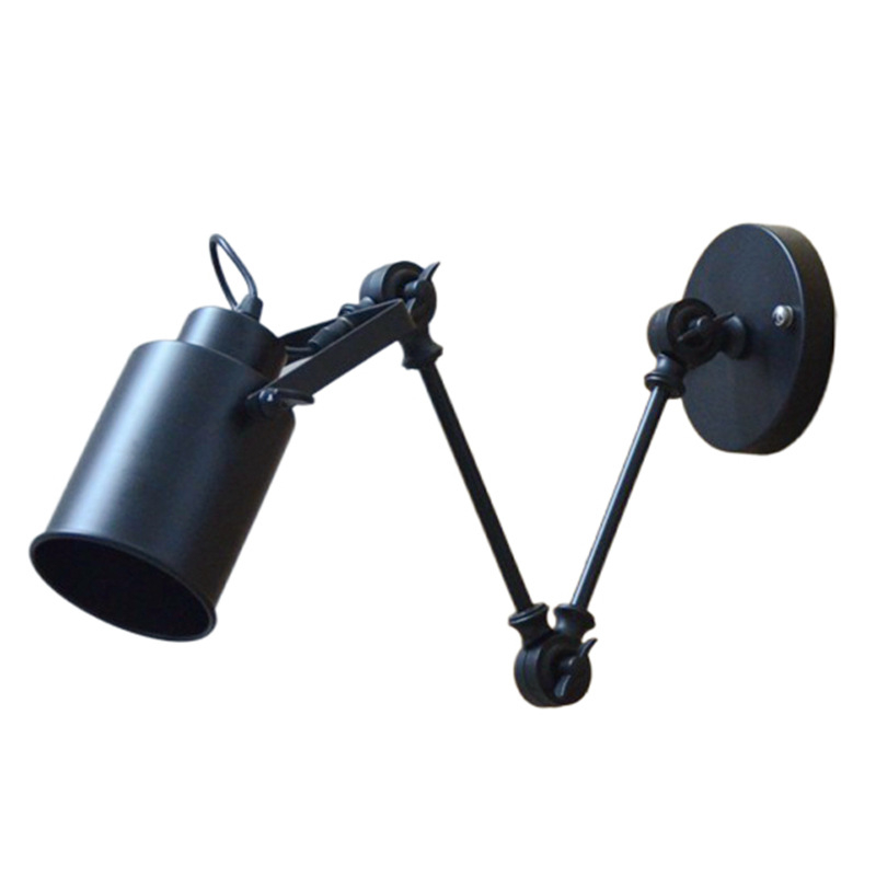 Sepistatud rauast seinalamp LOFT retro-industriaalses stiilis valgustab söögituba, magamistuba, tagaseina, esikut, rõdu ja kohvikut.