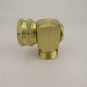 Aiavooliku pöörlev küünarnukiühendus, 90 kraadi, messingist terasest toruliitmik, vooliku paindekaitse