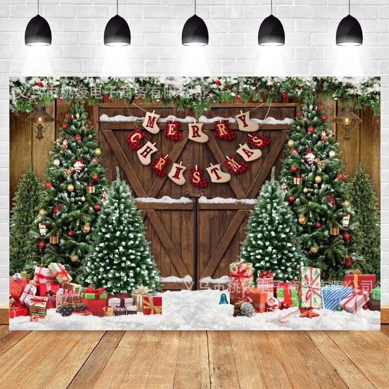 Piiriülesed jõulukingid lastele sünnipäevaks, vinüülriie, peokaunistus, bänner