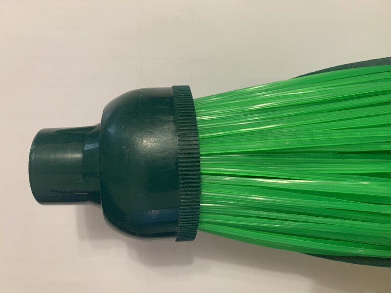 Градинска метла с дръжка, PVC, 165 cm