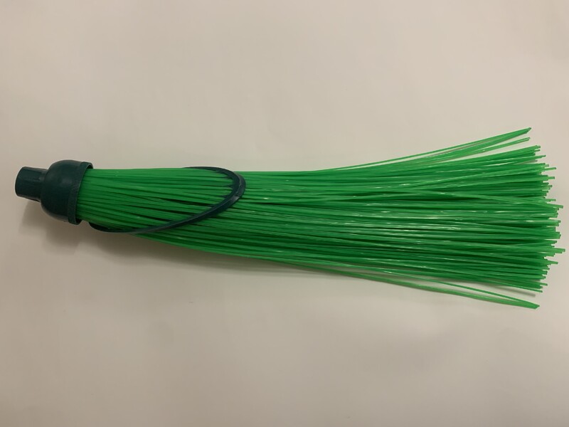 Градинска метла с дръжка, PVC, 165 cm