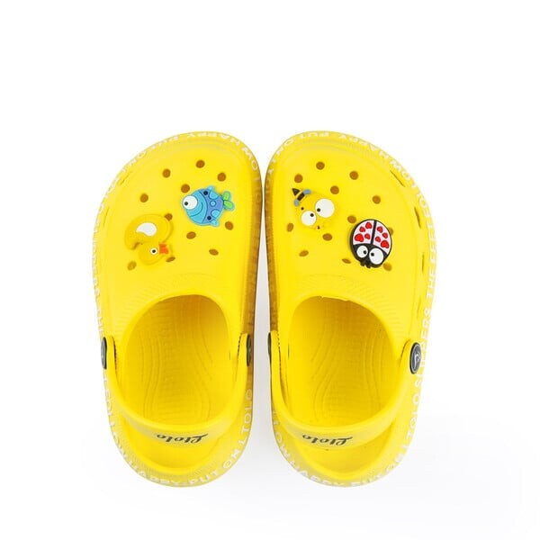 Kasdieninės vaikiškos šlepetės crocs tipo minkštais padais