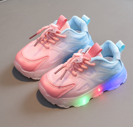 Vaikiški sportbačiai berniukams ir mergaitėms - žėrintys