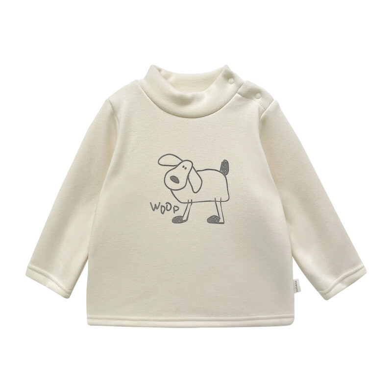 Детски блузки за момичета в четири цвята -два модела с кадифе и без кадифе.