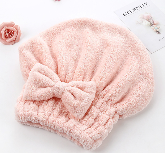 Plaukų džiovinimo rankšluosčiai, itin sugeriantis plaukų džiovinimo kepuraitė Bowknot plaukų turbaninis rankšluostis, skirtas moterims, suaugusiems ar vaikams, mergaitėms, greitai išdžiovinti plaukus