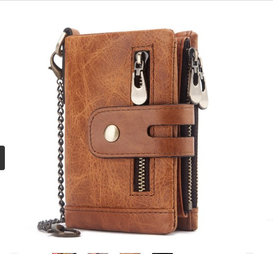 NAUJAS Gamintojas vyriška piniginė Mažas mini kortelių laikiklis Vintage PORTFOLIO Portomonee Hasp Vyriška kišeninė piniginė Fashion