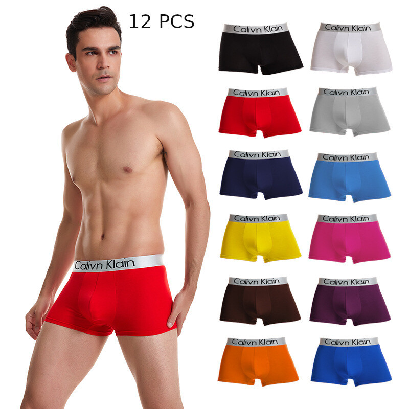 10 vnt/Lt Seksualūs apatiniai Vyriški bokseriniai šortai Vyriški Modaliniai Bokseriai Vyriški lagaminai Kvėpuojantys bokseriniai šortai apatinės kelnės Boxer Homme Hombre