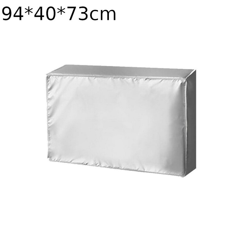 3 размера Капак за външен климатик Климатик Водоустойчив капак за прах Измиване Против прах Противосняг Почистваща чанта Устойчива на дъжд