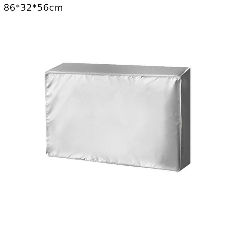 3 размера Капак за външен климатик Климатик Водоустойчив капак за прах Измиване Против прах Противосняг Почистваща чанта Устойчива на дъжд