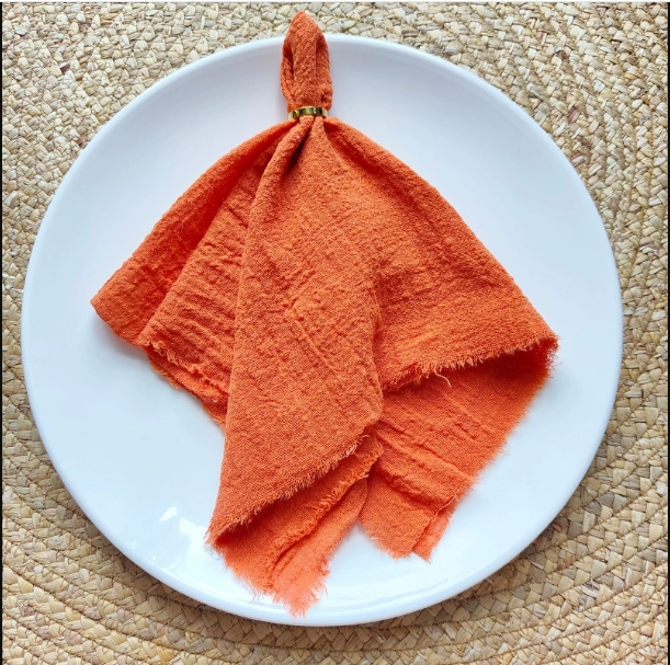 10 τμχ Γαμήλια 100% βαμβακερή λευκή πετσέτα χαρτοπετσέτας φίλοι μουσελίνα ιβουάρ πετσέτα τσαγιού χειροποίητες υφασμάτινες χαρτοπετσέτες από γάζα