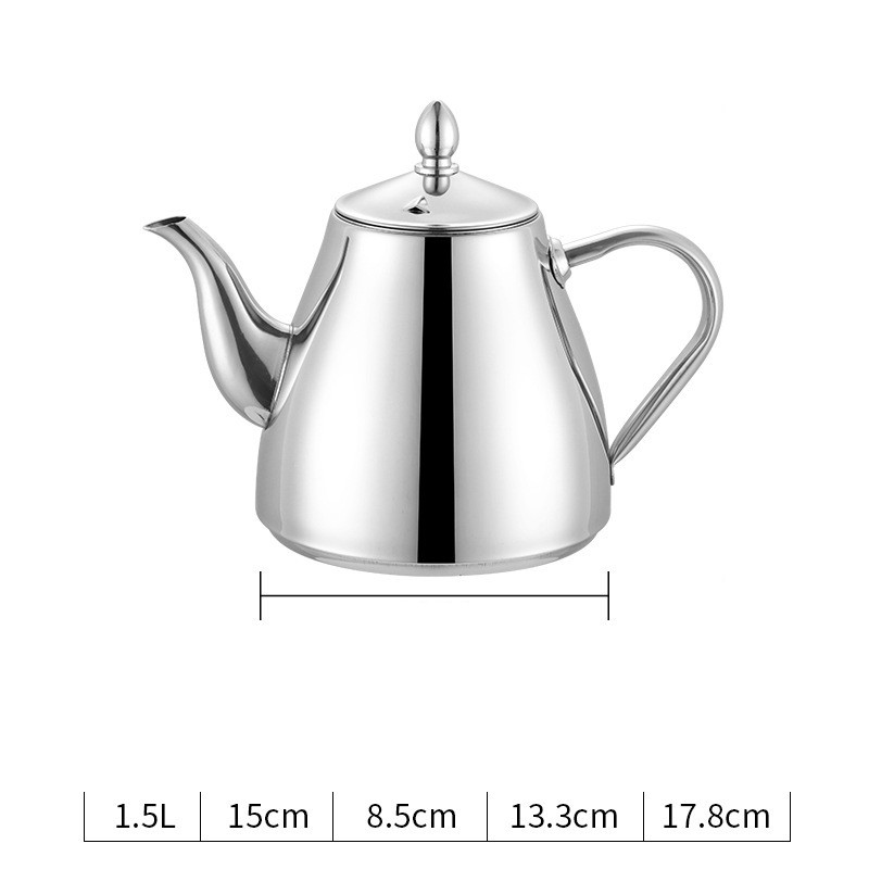 Ceainic Sanqia din oțel inoxidabil cu strecurătoare de ceai Ceainic cu infuzor de ceai Seturi de ceainic ceainic cu infuzor ceainic pentru inducție