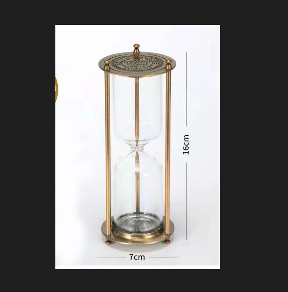 Üveg homokóra homokszivárgó palack Vintage antik stílusú ajándék dekoratív dísz otthoni irodai dolgozóasztalhoz