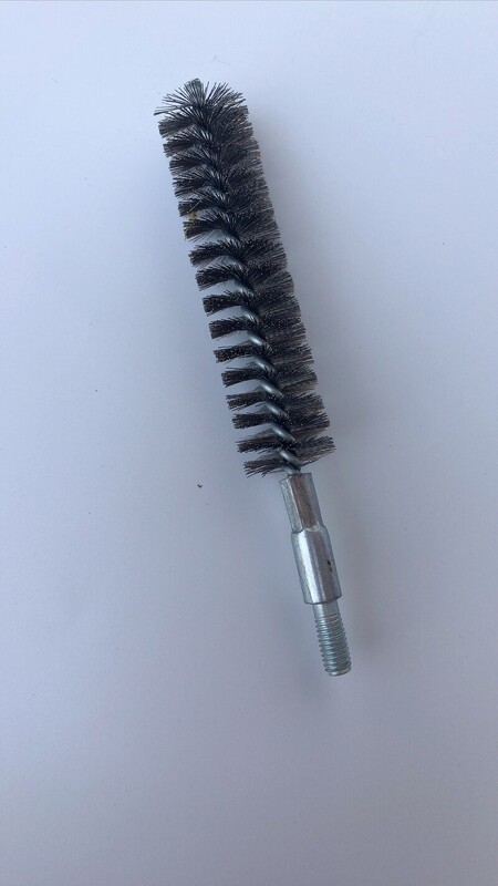 Βούρτσα καθαρισμού σωλήνων από σύρμα από ανοξείδωτο χάλυβα μήκους 17 cm, διαμέτρου 20 mm