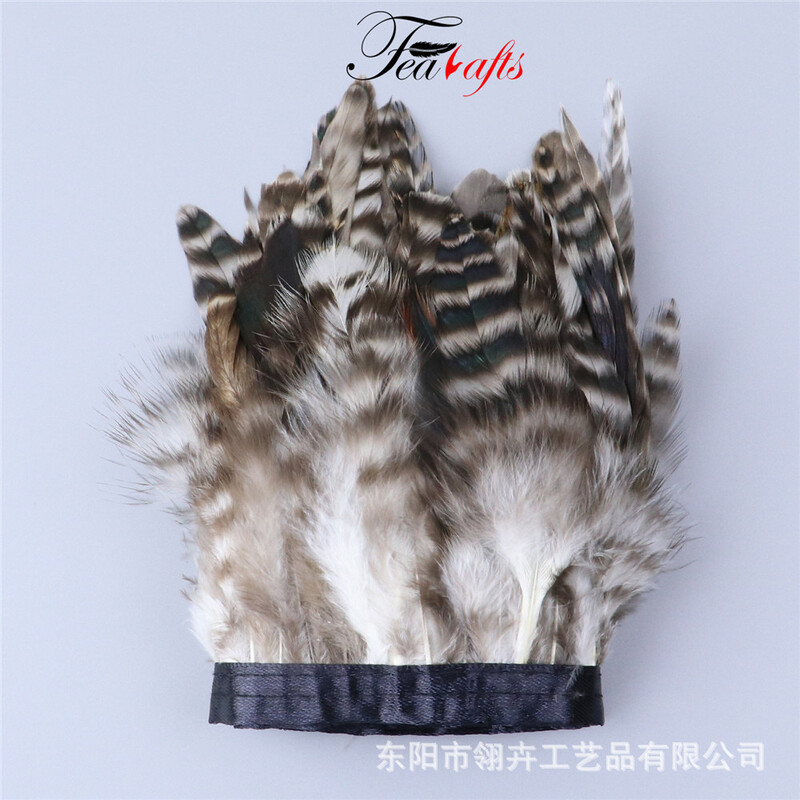 1 metar Obrub od prirodnog fazanskog perja Vrpca s resama Guščje perje za odjeću Suknja Šivanje perja DIY Karnevalska dekoracija Dekor