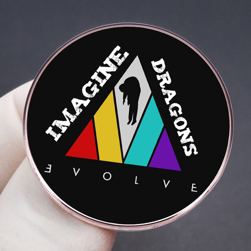 Imagine Dragons Badge Sagės Smeigtukai Priedai drabužiams Kuprinės dekoravimo dovana
