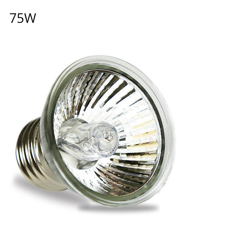 25/50/75W UVA+UVB 3.0 Rāpuļu lampas spuldze Bruņurupucis Basking UV gaismas spuldzes Apkures lampa Abinieki Ķirzakas Temperatūras kontrolieris