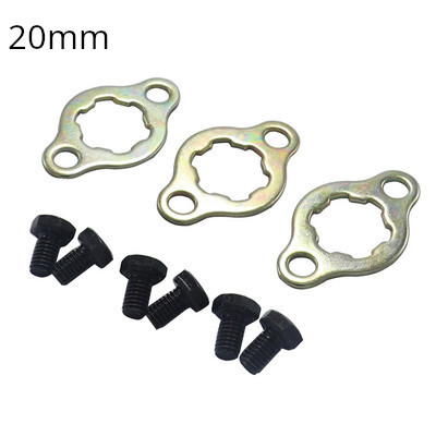 17 mm 20 mm priekinis variklis 420# 428# grandinės žvaigždutės laikiklio plokštės užrakto tarpiklio varžtas