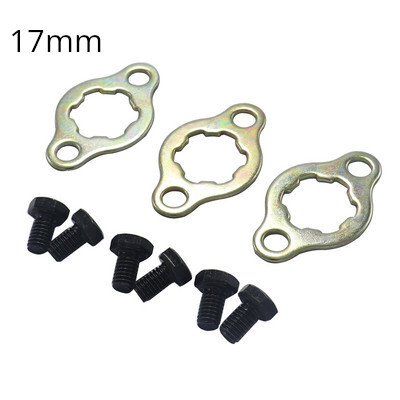 17 mm 20 mm priekinis variklis 420# 428# grandinės žvaigždutės laikiklio plokštės užrakto tarpiklio varžtas