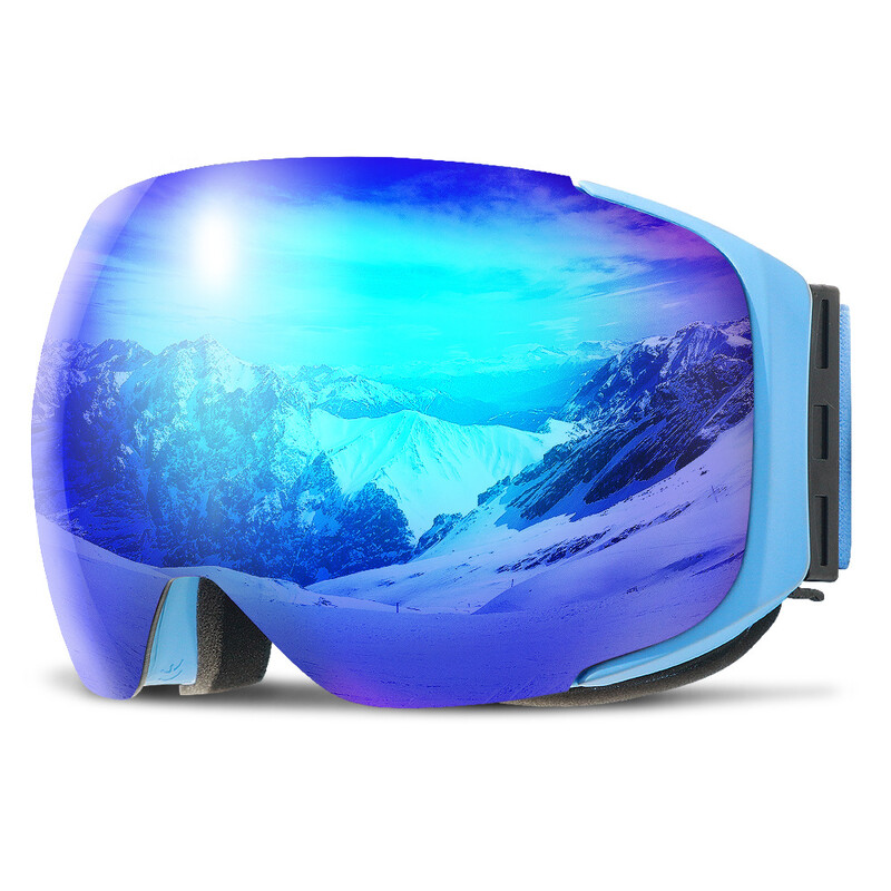 COPOZZ magnetne leće za skijaške naočale GOG-2181 leće protiv magljenja UV400 sferične snježne skijaške naočale naočale za snowboard (samo leće)