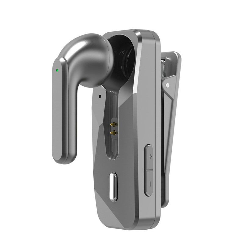 Nyakörves fülhallgató egy fülhöz Bluetooth 5.1 vezeték nélküli fejhallgató üzleti fülhallgató mikrofonnal Sportfül horog Lotus kihangosító a vezetéshez