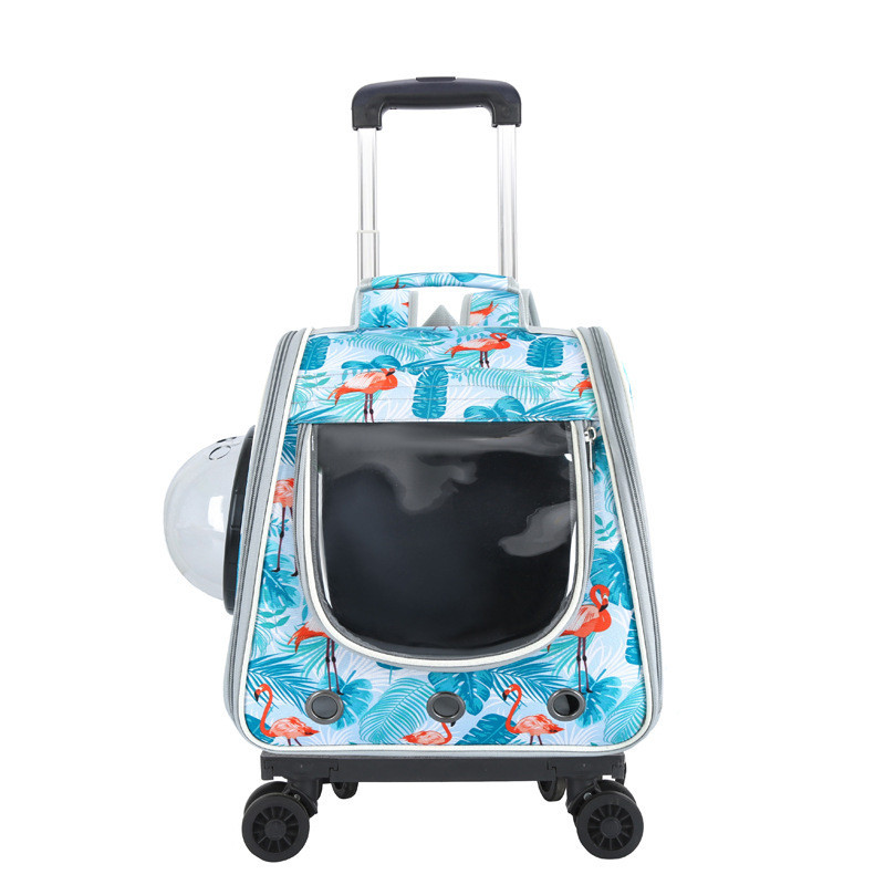 Cărucioare cu spațiu mare pentru animale de companie, câine, pisicuță, geantă portabilă de transport, rucsac de bagaje, genți pentru cărucior pentru câini, accesorii pentru pisici