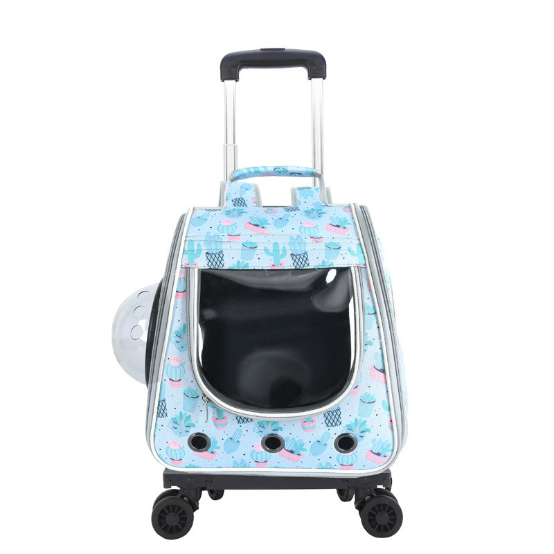 Cărucioare cu spațiu mare pentru animale de companie, câine, pisicuță, geantă portabilă de transport, rucsac de bagaje, genți pentru cărucior pentru câini, accesorii pentru pisici