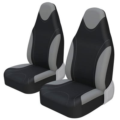 2 komada prednje navlake za sjedala u stilu kante, univerzalne za automobile, kamione, SUV, štitnike za sjedala za TOYOTA Aygo za VW Up za Citroen C1