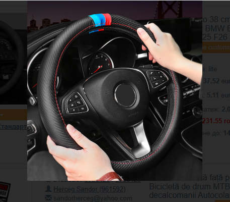 Automobilio vairo gaubtas 38cm zomšinė oda, atspari dilimui, skirta BMW E90 F01 F06 F10 F15 F16 F20 F21 F25 F26 F30 F32 F82 M3 G20 X5