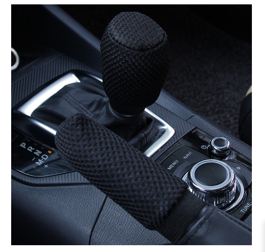 1 σετ Κάλυμμα κολάρου αλλαγής ταχυτήτων αυτοκινήτου Κάλυμμα πόμολο αλλαγής ταχυτήτων αυτοκινήτου 3D σάντουιτς Auto Εσωτερική διακόσμηση Αξεσουάρ